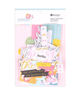 Rosie's Studio- Jubilee Cardstock Diecut (176 Pieces) - Sentiments