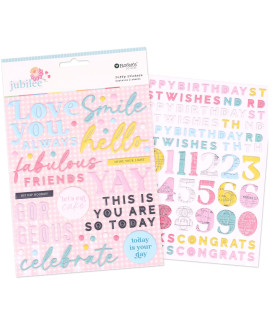 Rosie's Studio- Jubilee Puffy Stickers