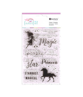 Rosie's Studio- Fanciful Clear Stamp