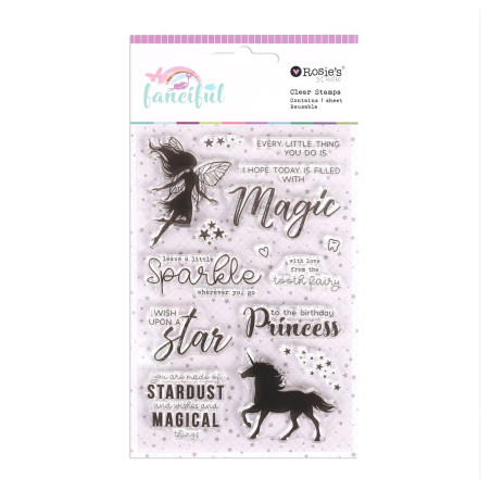 Rosie's Studio- Fanciful Clear Stamp