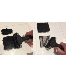 Dala Rubber Roller Brayer 6 inch/ 150mm