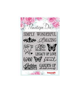 Penelope Dee- Aurelia Bloom Acrylic Journal Strips