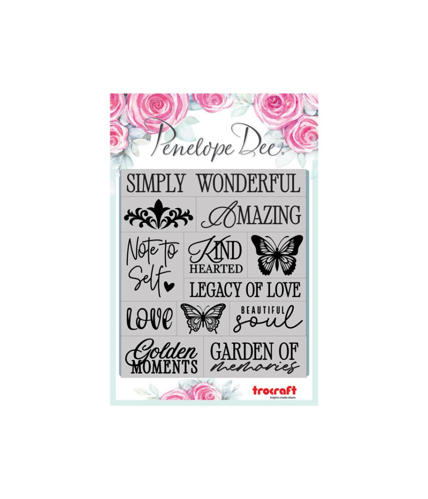 Penelope Dee- Aurelia Bloom Acrylic Journal Strips