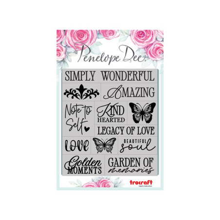 Penelope Dee- Aurelia Bloom Acrylic Journal Strips