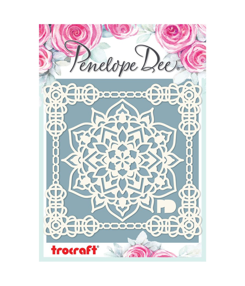 Penelope Dee- Aurelia Bloom Deco Frame Chipboard