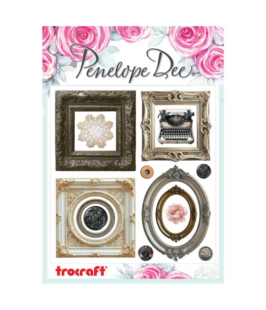 Penelope Dee- Aurelia Bloom Journal Frame Stickers