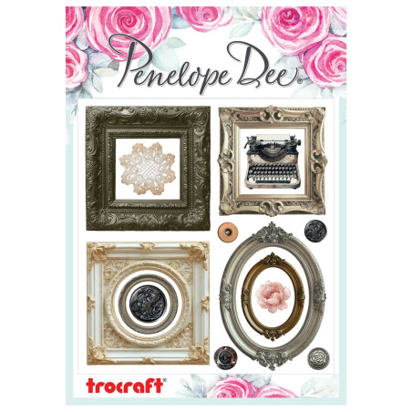 Penelope Dee- Aurelia Bloom Journal Frame Stickers