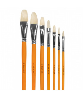 Dala Bristle Interlocked 857 Filbert- 8