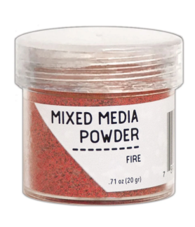 Ranger Mixed Media Heat Embossing Powder - Fire 20gr