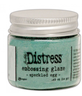 Ranger Tim Holtz Distress Embossing Glaze Speckled Egg