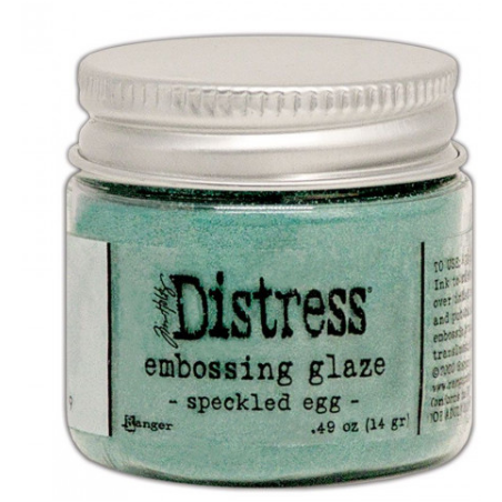 Ranger Tim Holtz Distress Embossing Glaze Speckled Egg