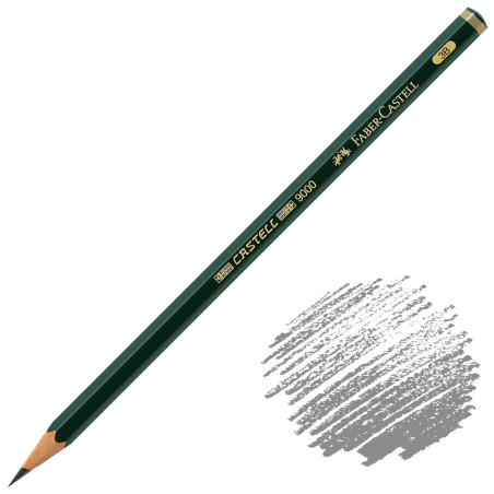 Faber-Castell Castell 9000 Graphite Pencil -3B