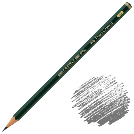 Faber-Castell Castell 9000 Graphite Pencil - 5B