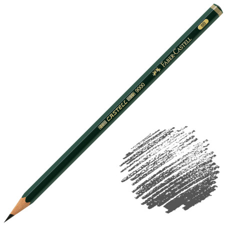 Faber-Castell Castell 9000 Graphite Pencil - 8B