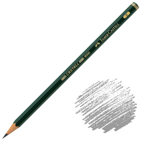 Faber-Castell Castell 9000 Graphite Pencil - B