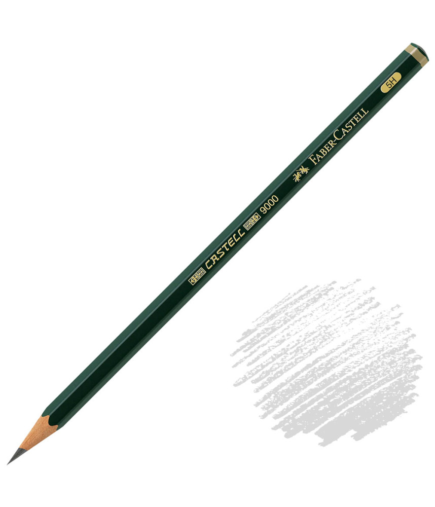 Faber-Castell Castell 9000 Graphite Pencil - 5H