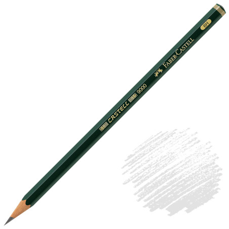 Faber-Castell Castell 9000 Graphite Pencil - 6H