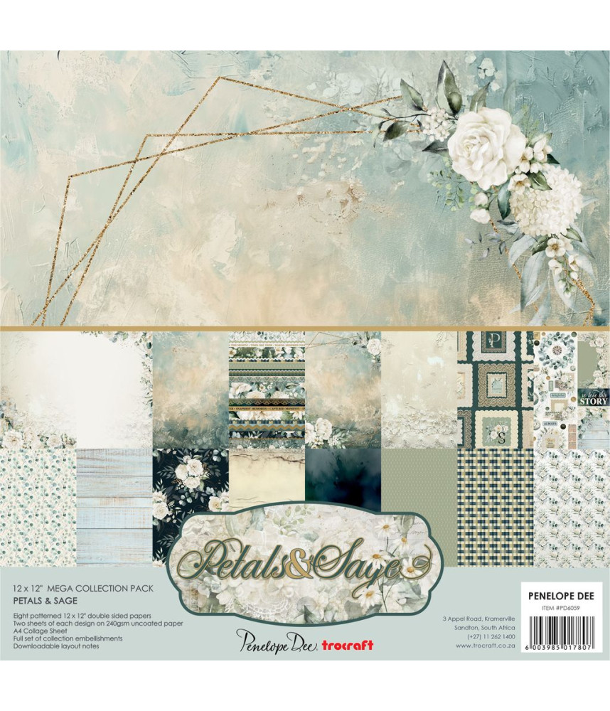 Penelope Dee 12x12 Mega Pack Pack - Patels & Sage