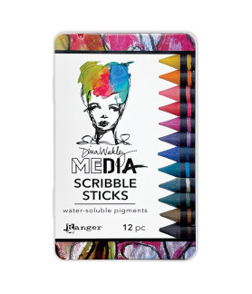 Ranger Dina Wakley Media Scribble Sticks 5