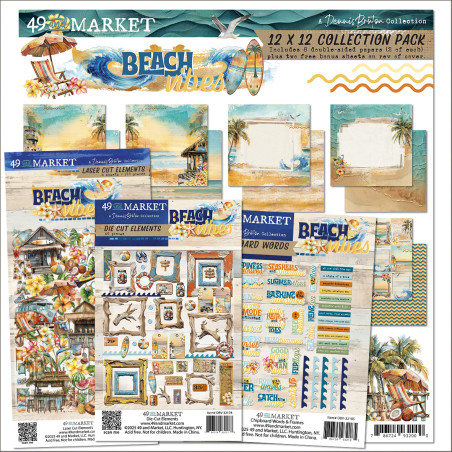 49 & Market 12X12 Bulk Pack - Beach Vibes