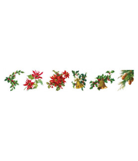 Studio Light Christmas Stickers Vintage Christmas Greens - Transparent