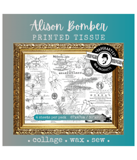 Paper Artsy Printed Tissue Collage Paper - Alison Bomber