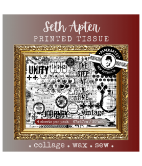 Paper Artsy Printed Tissue Collage Paper - Seth Apter