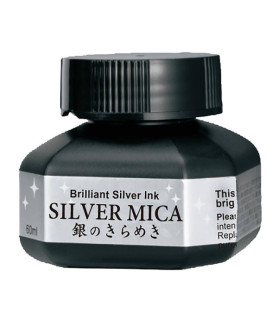 Kuretake  Silver Mica Ink 60ml