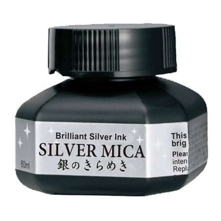 Kuretake  Silver Mica Ink 60ml