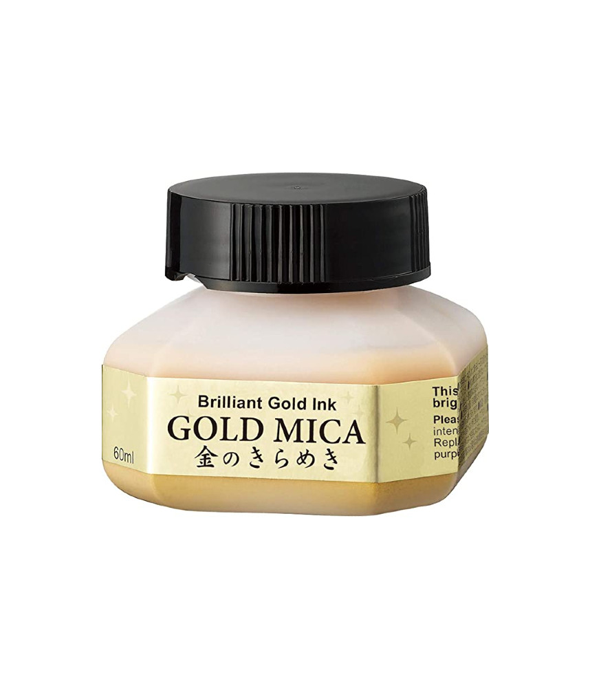 Kuretake Gold Mica Ink 60ml