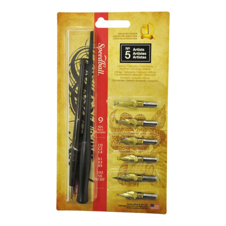 Speedball® No. 5 Artist Pen Set