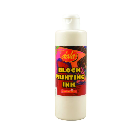 Dala Block Printing Ink - White
