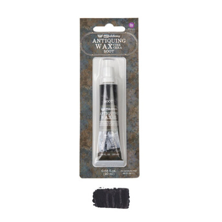 Prima Marketing Finnabair Art Alchemy Antiquing Wax - Soot