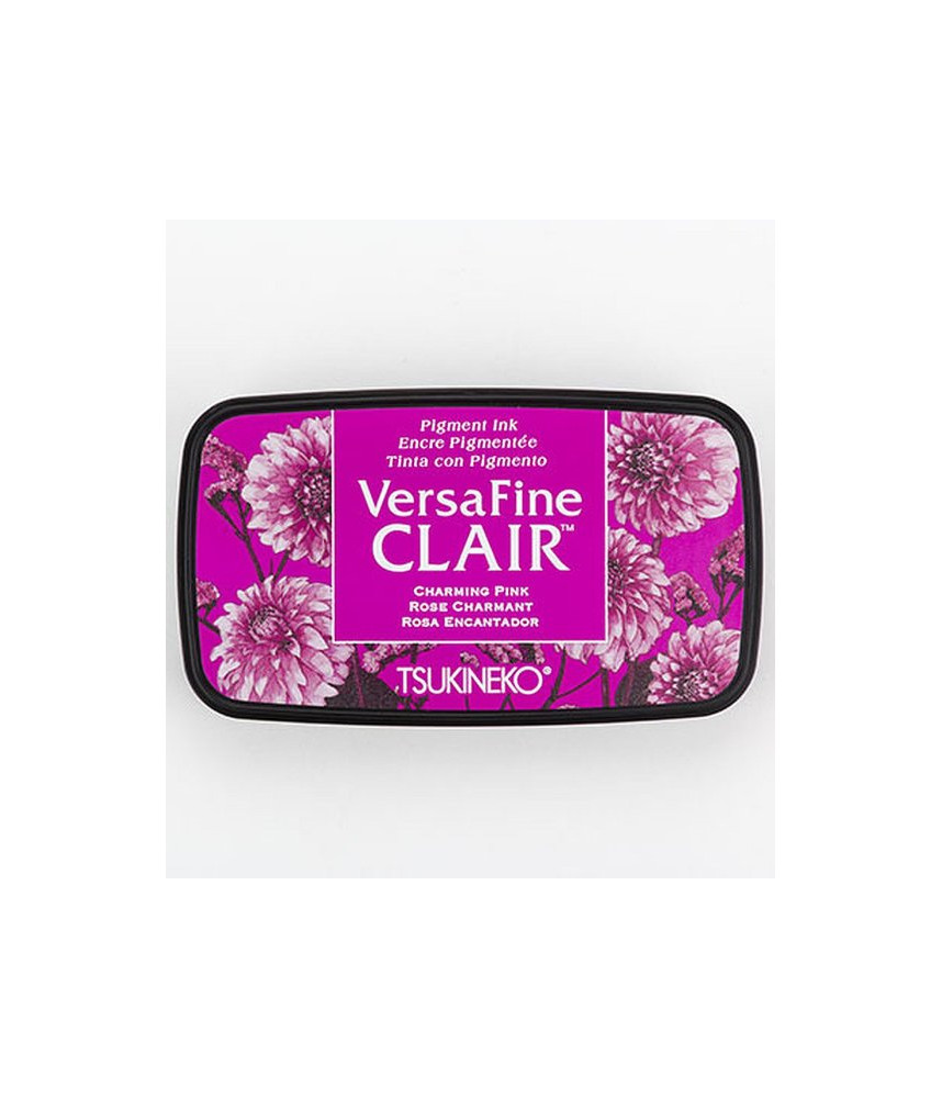 Tsukineko Versafine Clair Ink Pad - Charming Pink