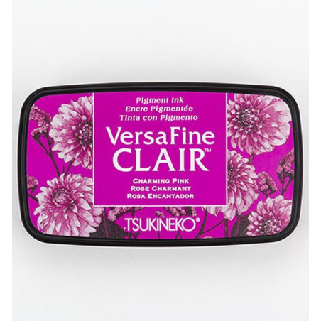 Tsukineko Versafine Clair Ink Pad - Charming Pink