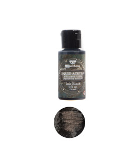 Prima Finnabair Art Alchemy-Liquid Acrylic Ink Black