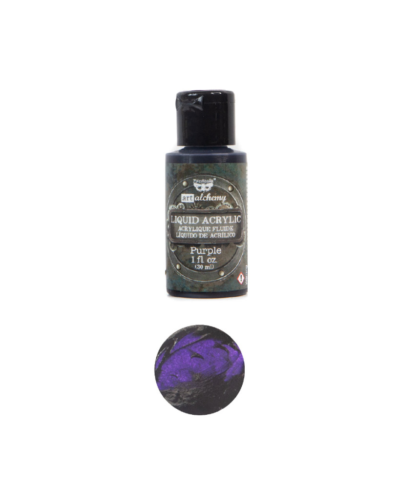 Prima Marketing Finnabair Art Alchemy-Liquid Acrylic Purple