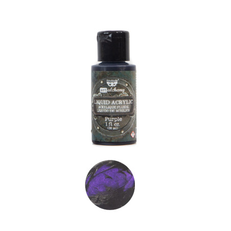 Prima Marketing Finnabair Art Alchemy-Liquid Acrylic Purple