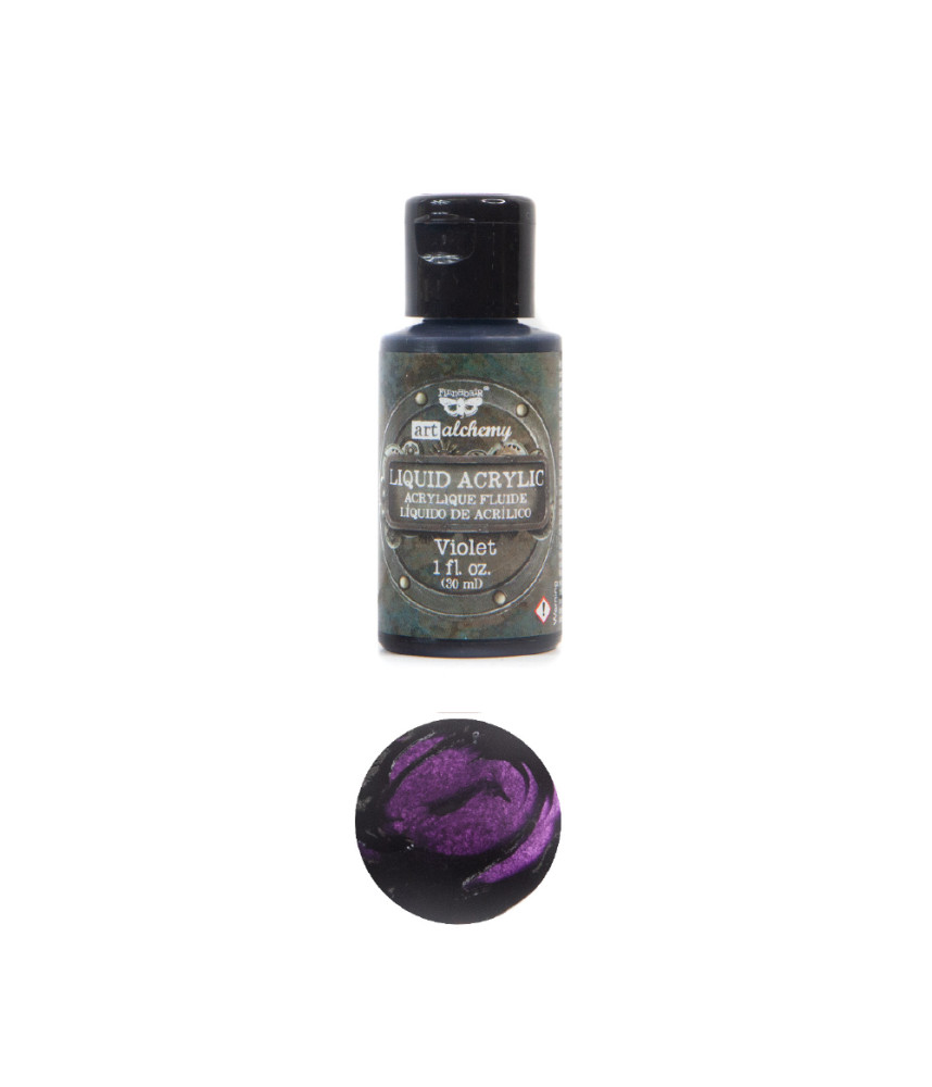 Prima Marketing Finnabair Art Alchemy-Liquid Acrylic Violet