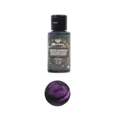 Prima Marketing Finnabair Art Alchemy-Liquid Acrylic Violet