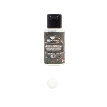 Prima Marketing Finnabair Art Alchemy-Liquid Acrylic Titanium White