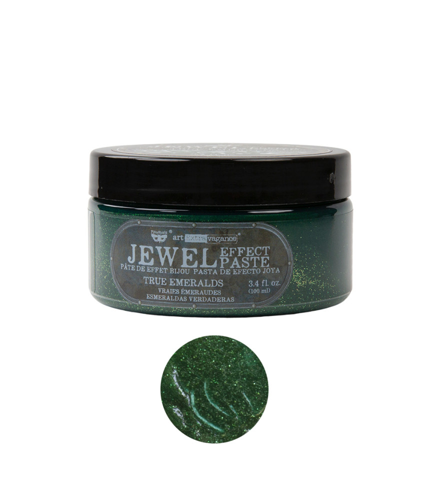 Prima Marketing Finnabair Art Extravagance True Emeralds Jewel Texture Paste