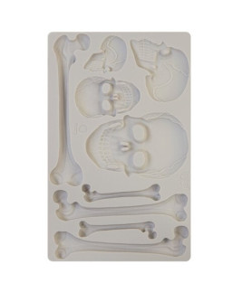 Prima Marketing Finnabair Moulds Skull & Bones