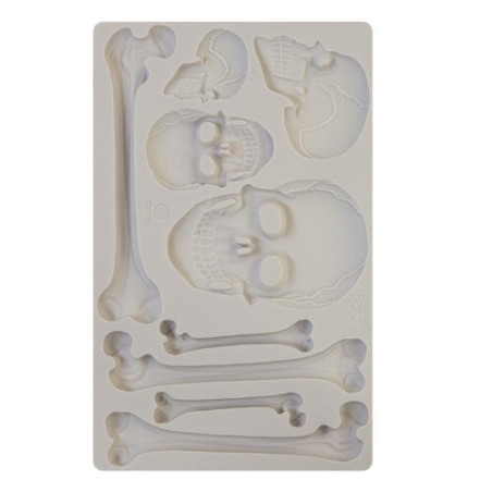 Prima Marketing Finnabair Moulds Skull & Bones