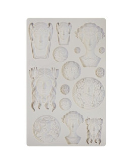 Prima Marketing Finnabair Mould - Vintage Portraits