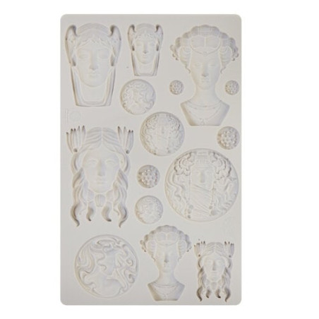 Prima Marketing Finnabair Mould - Vintage Portraits