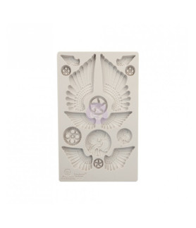 Prima Marketing Finnabair Moulds - Cogs & Wings