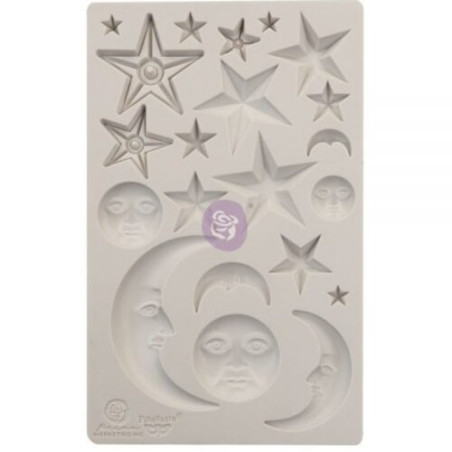 Prima Marketing Finnabair Mould Stars and Moons