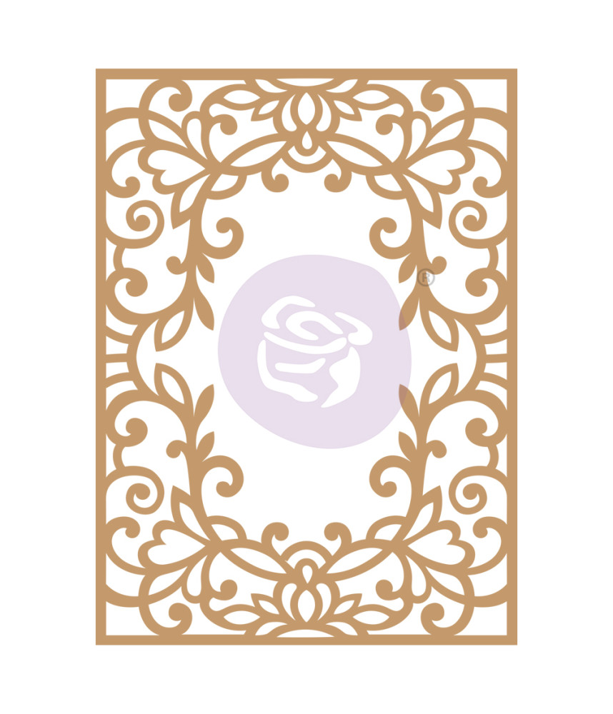 Prima Marketing Chipboard - Vine Frame