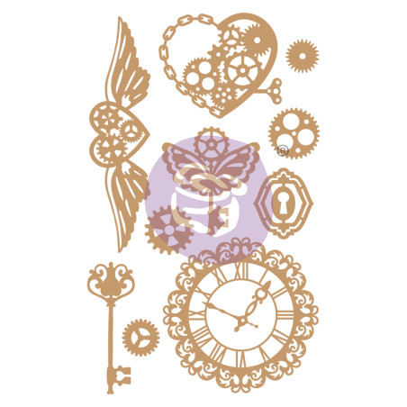 Prima Marketing Chipboard - Mechanical Dreams